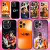F1 81 O-Oscar P-Piastri Чехол для телефона для iPhone 16,15,14,13,12,11,Pro,Max,Plus,X,XS,XR,SE,8,7,Mini, Мягкий силиконовый черный чехол