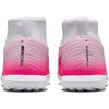 Nike Mercurial Superfly 11 Jr. Клубные TF GS Удобная посадка Высокие Детские Футбольные Бутсы Унисекс Кроссовки Розово-Белые IQ2321-900