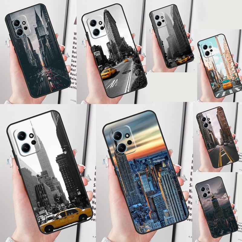 New York City For Xiaomi Redmi Note 14 Pro 13 12 11 9 10 9S 10S 11S 12S Redmi 13C 10C 12C 14C Phone Case