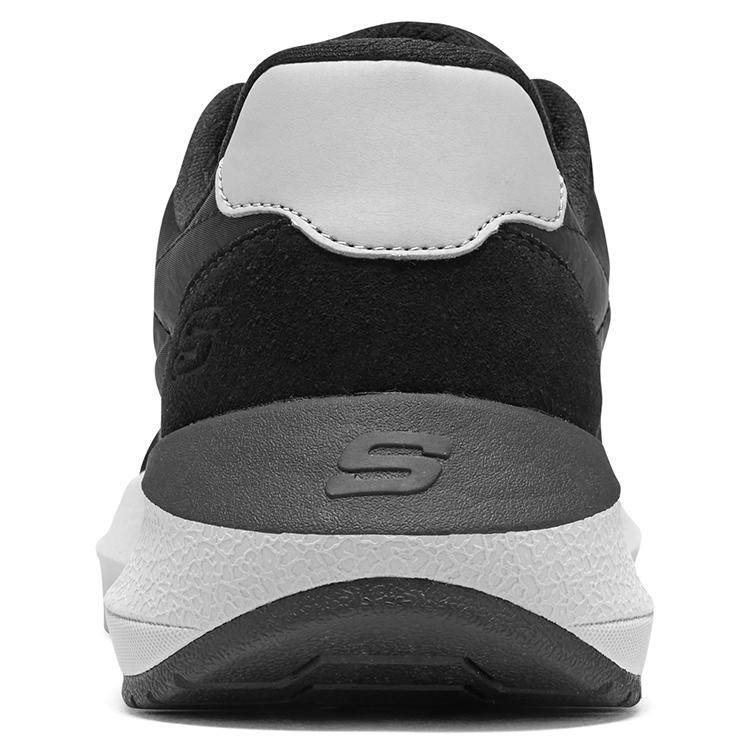 Skechers Глобальные джоггеры Удобные Ретро Беговые кроссовки Мужские Кроссовки Черные 210613-BLK