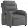 VidaXL Fauteuil de Massage Inclinable, Chaise de Relaxation avec Repose-pieds, Siège avec Dossier et Accoudoirs Salon, 373475