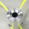 Universal Aluminum Trimmer Head With Four Trimmer Lines For Brush Cutter Grass Trimmer Head Replacement Tool Part