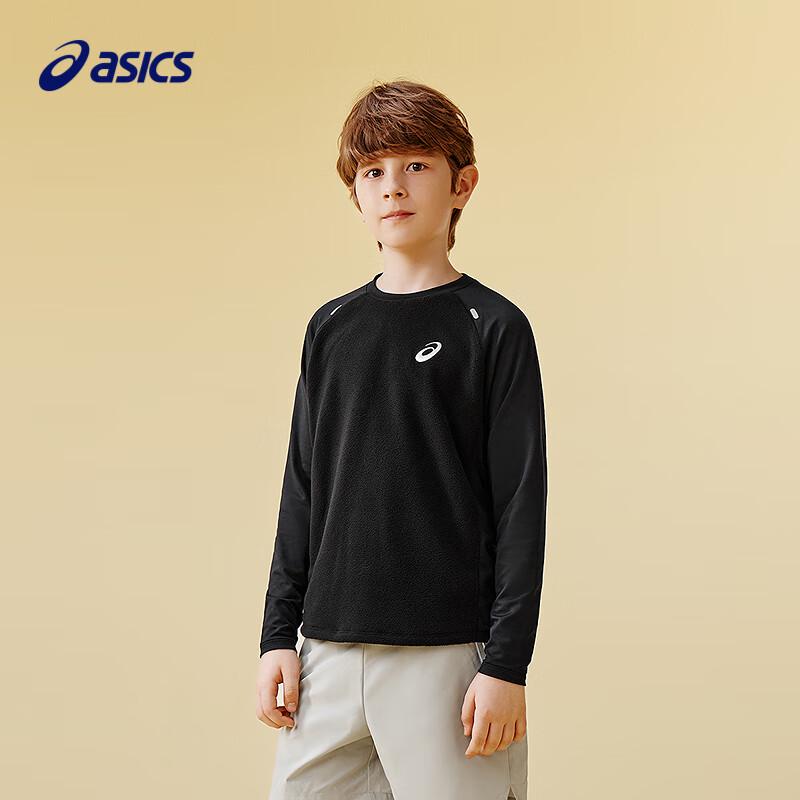 Asics Детская флисовая термофутболка с длинным рукавом