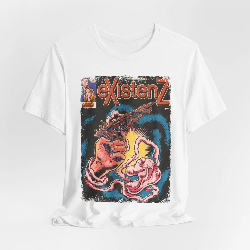 Movie Tshirt Vintage Horror Graphic Tee Summer Unisexs And Unisexs Loose And Breathable Tshirt Top