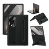 Кожаный чехол с покрытием для телефона Samsung Galaxy Z Fold 8 Wide 7 6 5 4 TriFold Роскошная крышка со скрытой подставкой, с отсеком для стилуса и защитной пленкой для экрана S Pen