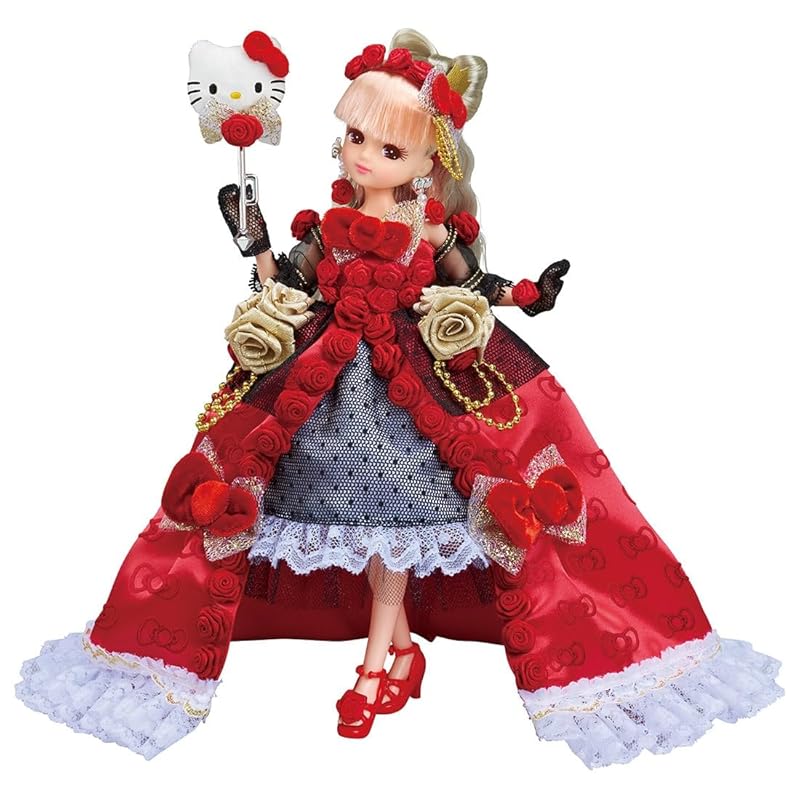 [Период бронирования закончился] TAKARA TOMY TOMY) Ликка-чан Hello Kitty 50-я годовщина Премиум Ликка-чан