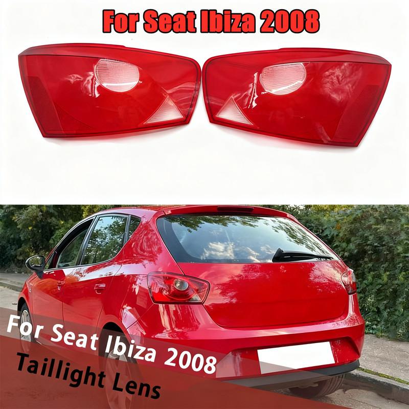 Крышка заднего фонаря Корпус заднего фонаря Стекло для Seat Ibiza 2008 Автомобильный корпус заднего фонаря Прозрачный Замена Оригинального Абажура Колпака лампы