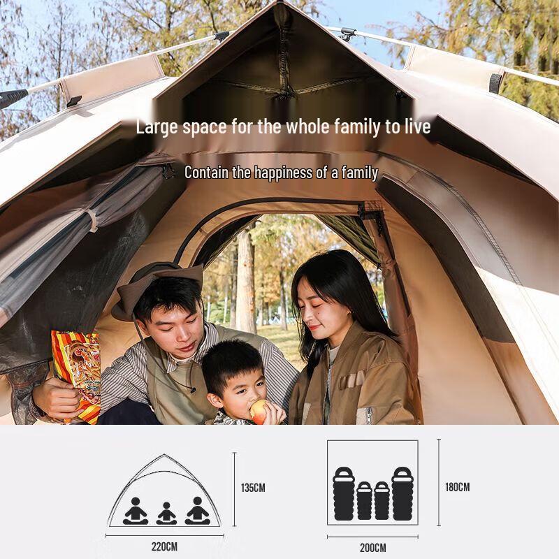 CAMEL Automatic Quick-Opening Outdoor Tent