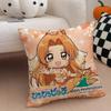 Mermaid Melody Pichi Pichi Pitch Pillow Case Anti-dustmite Pillowcase Invisible Zipper Silky Short Plush Sofa Cushion Cover