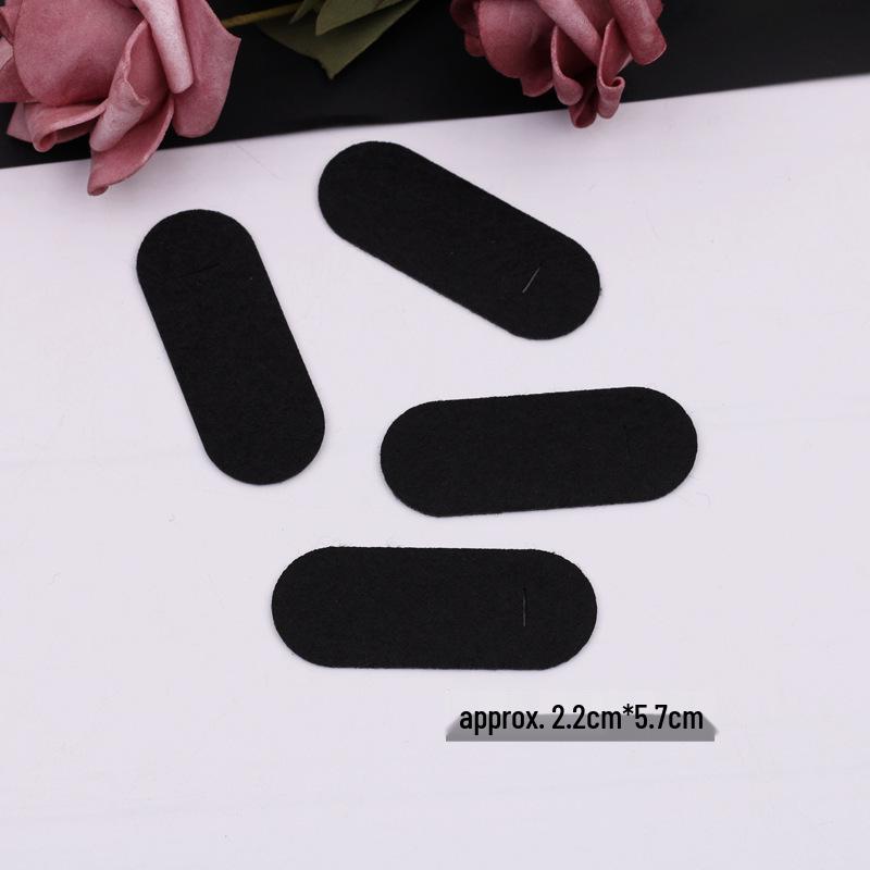 Сделай сам Зажимы для украшений из нетканого материала: 5-6 см Квадрат, Капля, Овал.