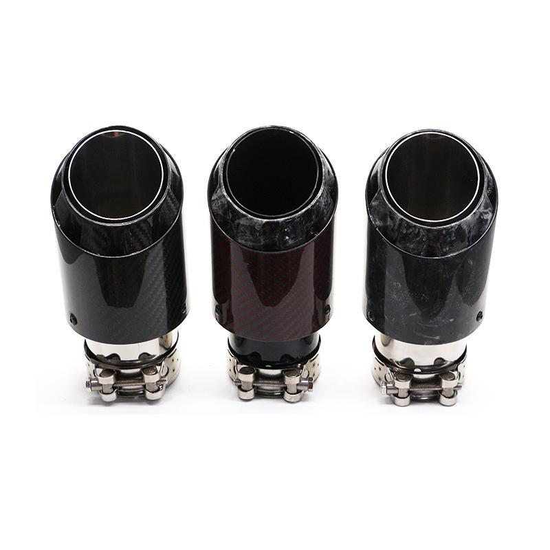 Насадка выхлопной трубы из углеродного волокна в стиле Cayenne для различных автомобилей