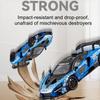 1:24 Сенна P1 Миниатюрные Модели Спортивных Автомобилей Игрушки Металлические Литые Двери Открываются Амортизация Оттянуть Назад Коллекция Суперкар Сувенир