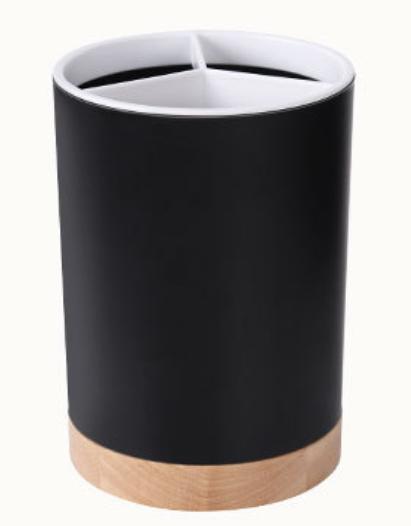 Kitchen Utensil Holder Countertop Multifunction Silverware Organizer Spoon Chopstick Holder Cutlery Storage Drainage Compartment