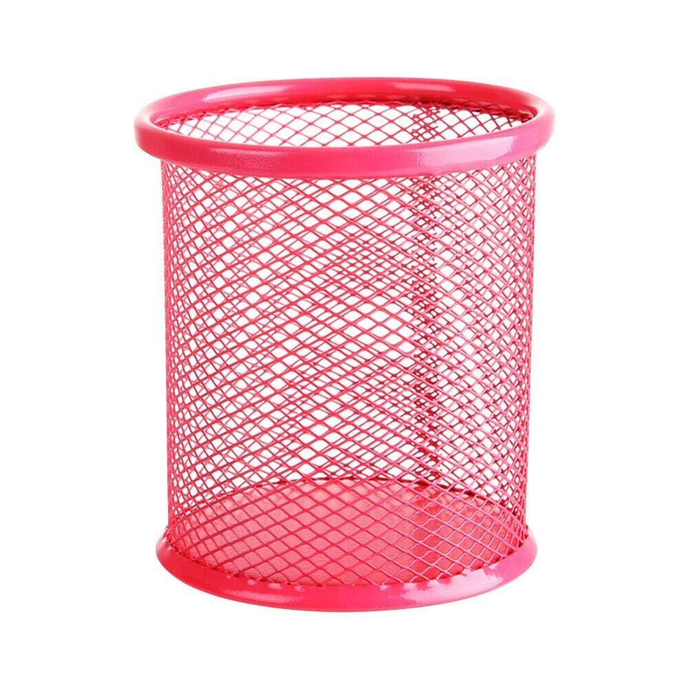 Multicolor Office/School Desk Tidy Storage Case Mesh Pen Pot Pen Holder Stationery Organiser