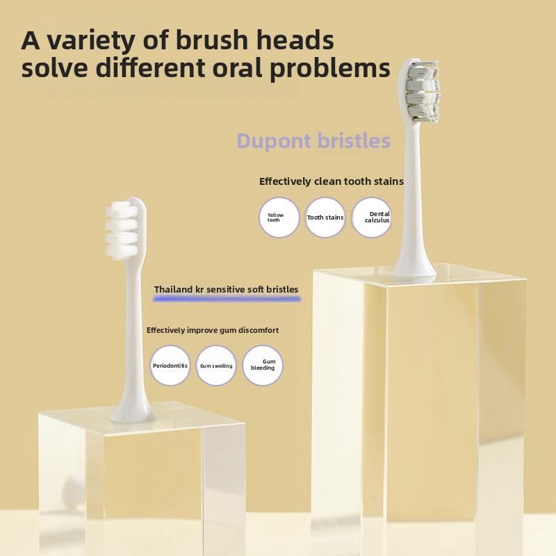 Electric Toothbrush, Couple Rechargeable Automatic Intelligent Adult Soft-bristled Sonic Toothbrush