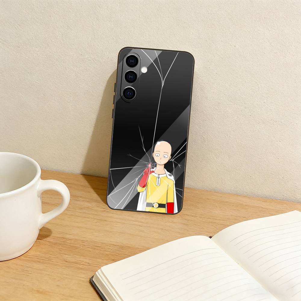 One P-Punch M-Man S-Saitama   Phone Case For Samsung Galaxy A73,A72,A71,A70,A53,A52,A51,Others Soft Black Cover
