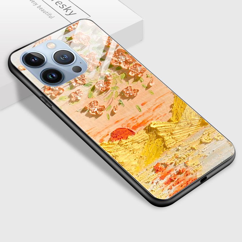 Чехол для телефона из закаленного стекла для Samsung A12 A16 A32 A53 S20FE S23 S25 Honor20 X6A 90Lite 9X Huawei Y9Prime2019 P30Lite Мягкий край Ударопрочный Гладкий чехол