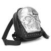 Jierotyx Goth Skull Motorcycle Backpacks for Women Men Vintage Tassel Bookbag Travel Laptop Backpack Daypack for College