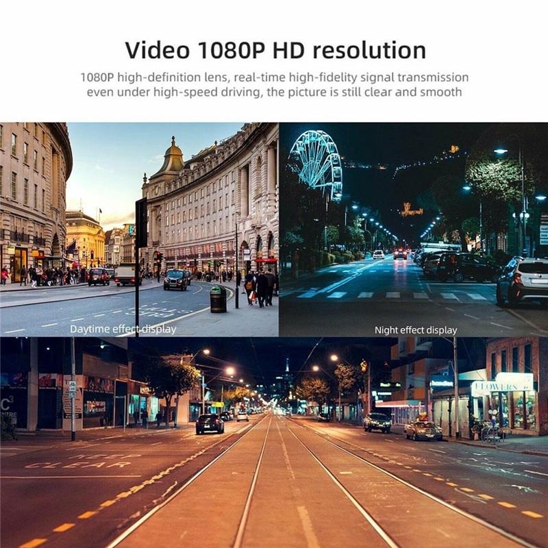 Обновите 1080P Full HD Dash Cam Автомобильный видеорегистратор с центральной консолью LCD Recorder
