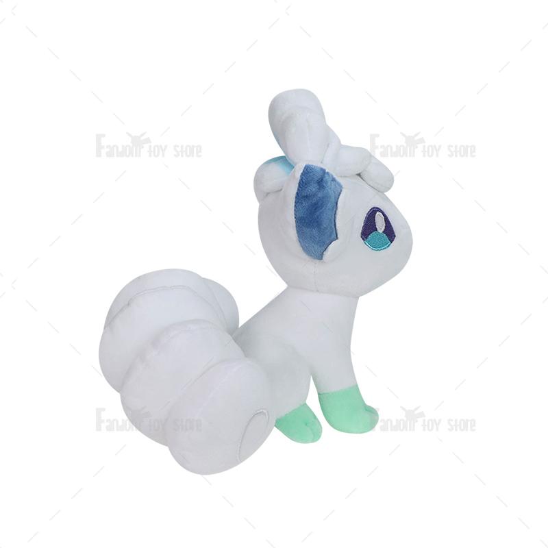 22cm Alolan Vulpix Plush Doll Soft Stuffed Toy Collection Great Christmas Birthday Gift For Children