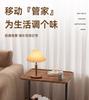 Retro, medieval style, movable sofa, side table, balcony, small tea table, high-end bedside cabinet, small tea table, small cart