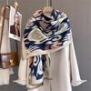 New Winter Scarf For Women Long Warm Cashmere Scarves Hijab Solid Lady Shawl Wrap Female Pashmina Bandana Head Scarfs