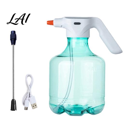 Cleaning Spray Bottle Electric Bottle 3L Plant Mister with Spraying Rod USB Indoor Outdoor Garden Rechargeable Automatic Water Sprayer for