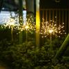 LED Solar Firework Garden Lights - Waterproof Outdoor Dandelion Reed Decoration