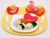 OSK Hello Kitty Plate Made in Dishwasher Stylish and Cute for Girls and Includes and Fork Set, Japan, Safe, Children, Plate, Spoon, (KP-18)