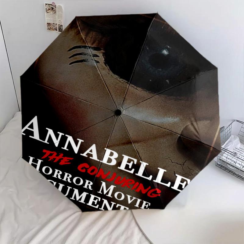 Annabelle's Horror Legacy Folding umbrella Suitable for all seasons durable Gift travel printing