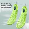 High Elasticity Latex Sport Insoles Soft Shoe Pads Arch Support Orthotic Insoles Breathable Deodorant Shock Absorption Cushion