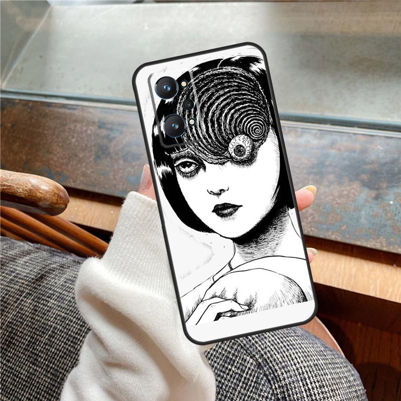 Чехол в стиле Хоррор Манга для Realme 15 Pro GT7 GT6 11 12 13 14 Pro Plus C55 C51 C53 C35 C33 C61 C65 C67 C71 C75