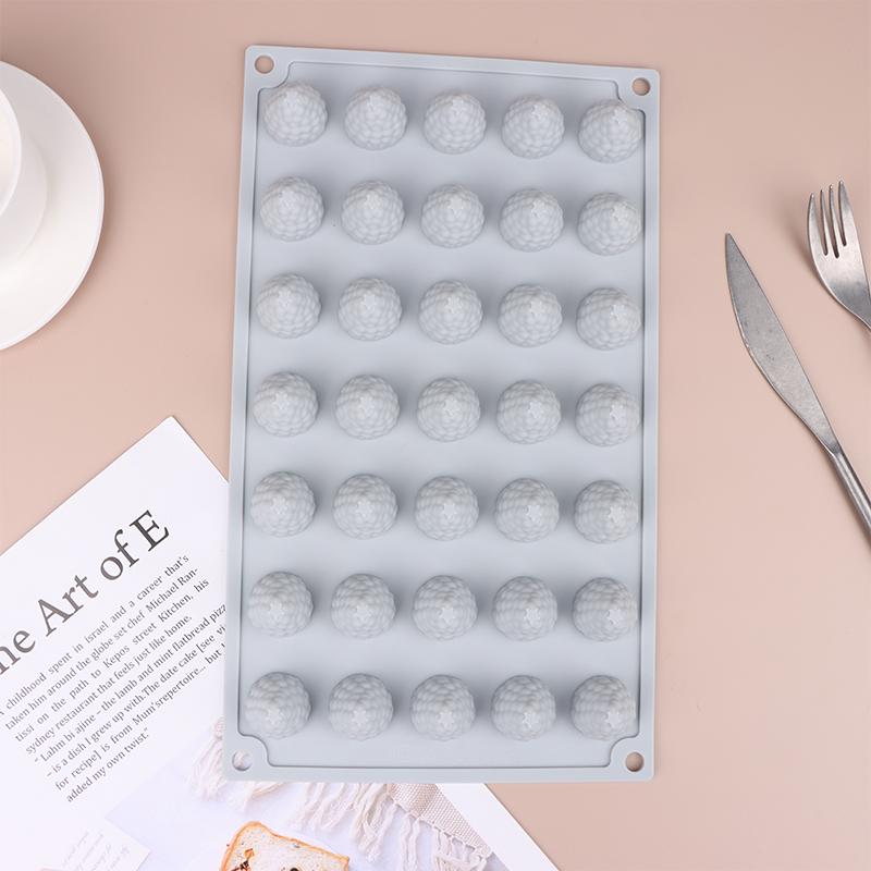 1 шт. 35-гнездные силиконовые формы для клюквы, сделай сам, форма для украшения торта, малинового, клубничного десерта, форма для выпечки помадки