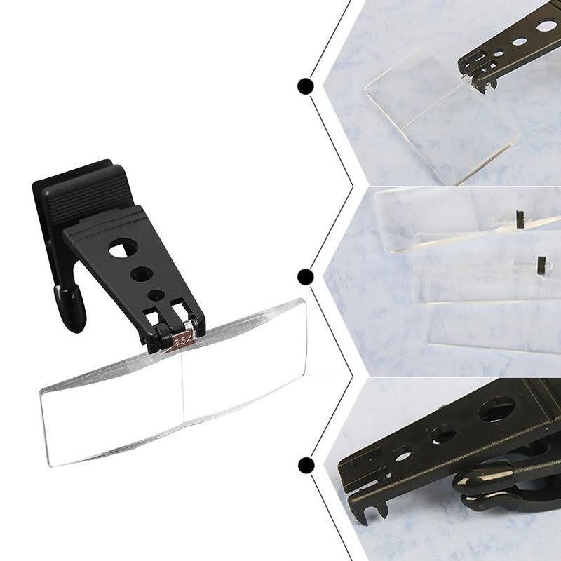 Новейшее увеличительное стекло в виде очков, деревянное хирургическое увеличительное стекло в форме лошади, три набора линз