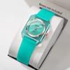 Xiaomi Fashion Rectangle Dial Women Watches Silicone Band Ladies Analog Quartz Wristwatches Reloj Mujer (Without Box)