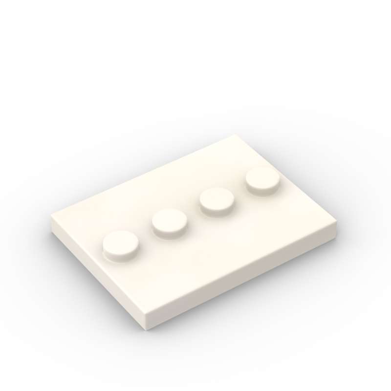 MOC 10 ШТ 88646 17836 3x4 Защелка-переключатель Основание Фигурки Строительные Блоки Настольная Сборка Кирпичный Пазл Игрушка Детские Подарки на День Рождения