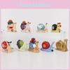 Collectible One Piece Phone Bug Pvc Figurine Assortment 9 Colorful Designs Toys