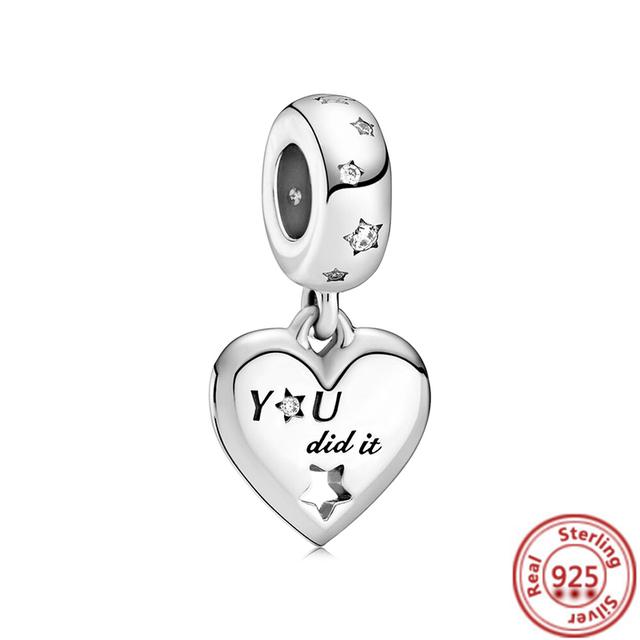 925 Sterling Silver Charm Princess Animal Series House Beads Fit Original Fashion Bracelet Women Diy Jewelry