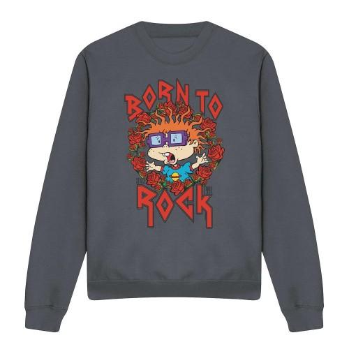 Толстовка унисекс для взрослых Rugrats Чакки был рожден, чтобы зажигать