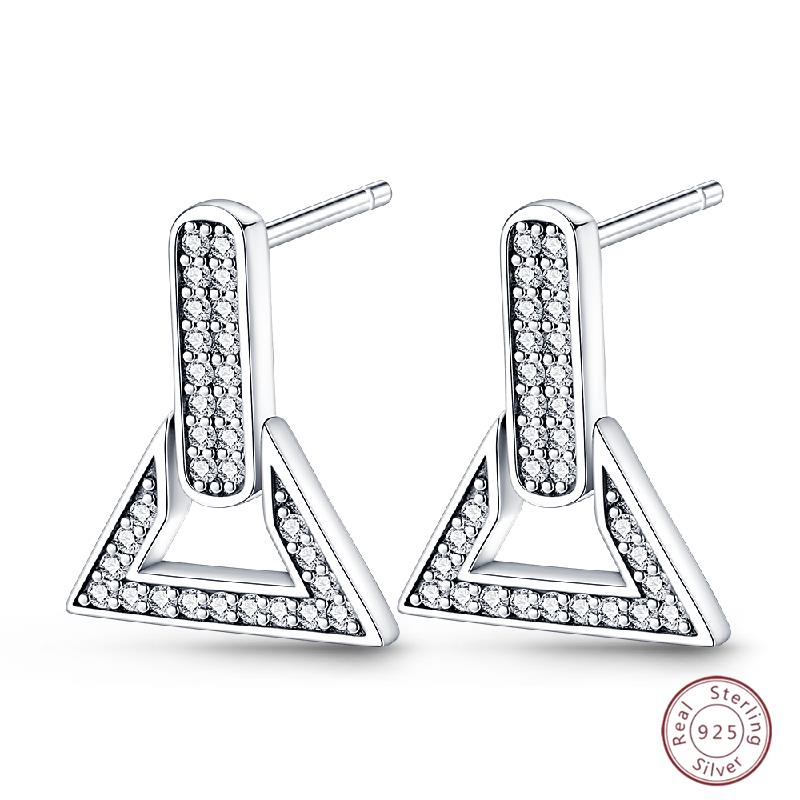 Серьги-кольца из серебра 925 пробы, минималистичные, золотые, круглые, модные, с застежкой-пряжкой с цирконием, свадебные украшения, подарок для женщин