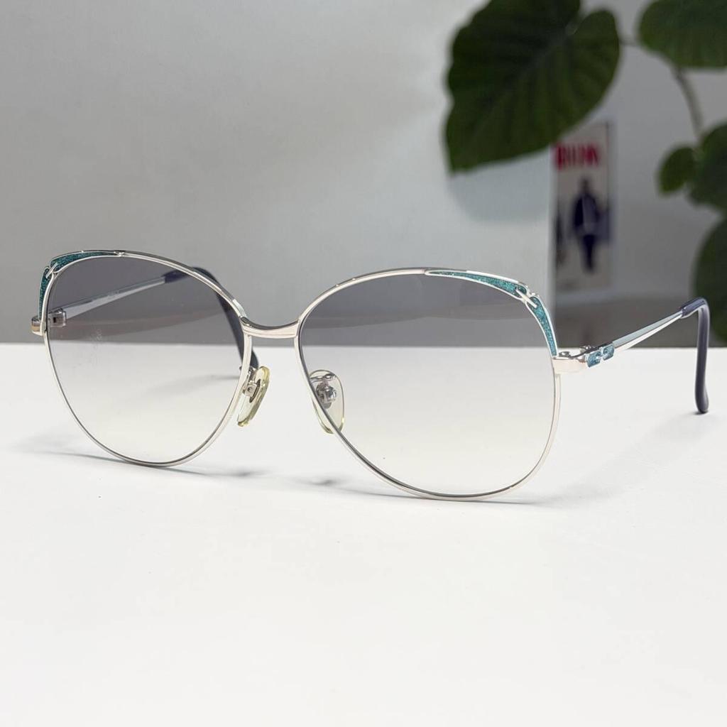 Used CITIZEN CLAIRE Citizen Claire Sunglasses 1503-7 Silver Design Frame Eyewear Showa Retro Vintage