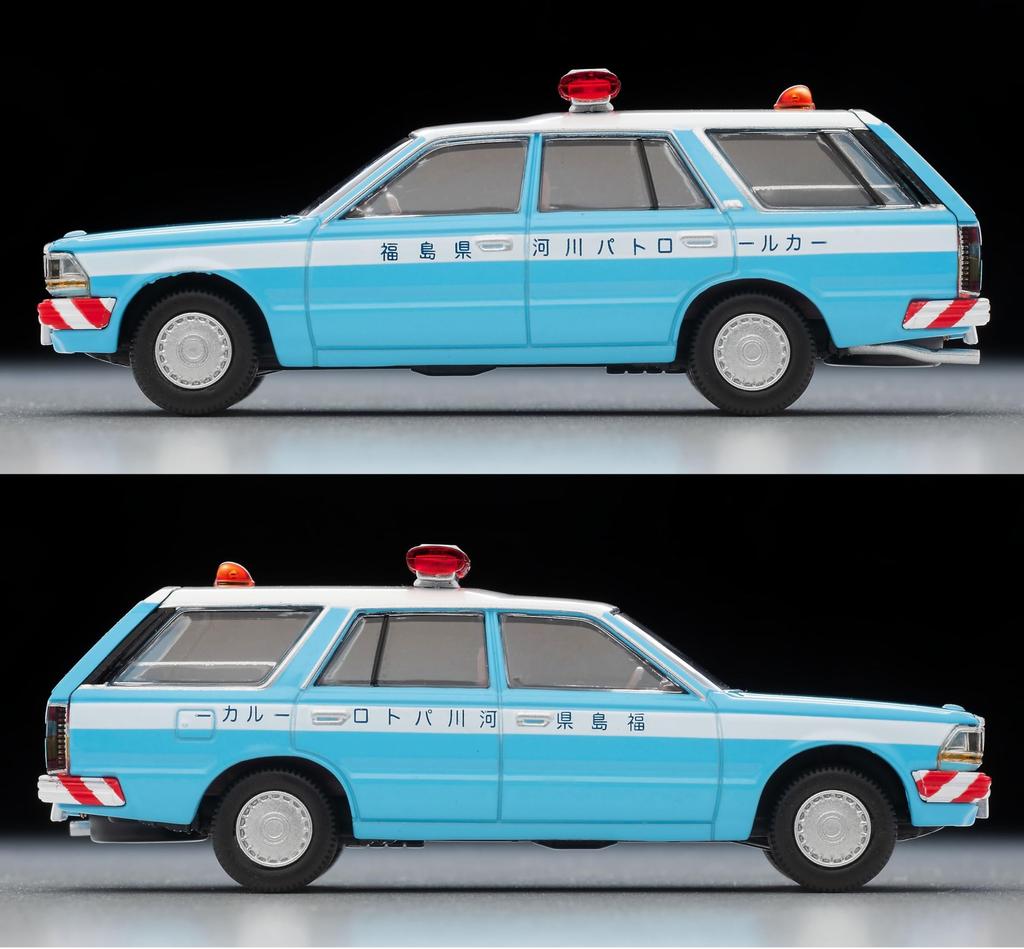 Tomytec Tomica Limited Vintage Neo Nissan Gloria Van River Patrol Car Готовый продукт LV-N332a