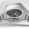 Mark Fairwhale  Men Quartz Watch Waterproof 3ATM Big Dial 44x52mm Alloy Case Metal Band Luminous Business Wristwatch