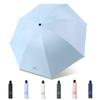 Folding Automatic Folding Suitable for Both Sun and Rainy Season Water Wind Typhoon UV Grade 1 Light Heat UV Wind Water Convenient To Blue Umbrella,
