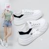 INS белые туфли для студентов в корейском стиле, женские летние новые туфли на платформе, увеличивающие рост, дышащие повседневные туфли Street Shot Kt2632