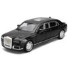 Литье под давлением 1:24 Автомобиль Президента Aurus Senat Российская Модель Автомобиля Симуляция Сплав Светом Детская Игрушка Праздничные Подарки Игрушки