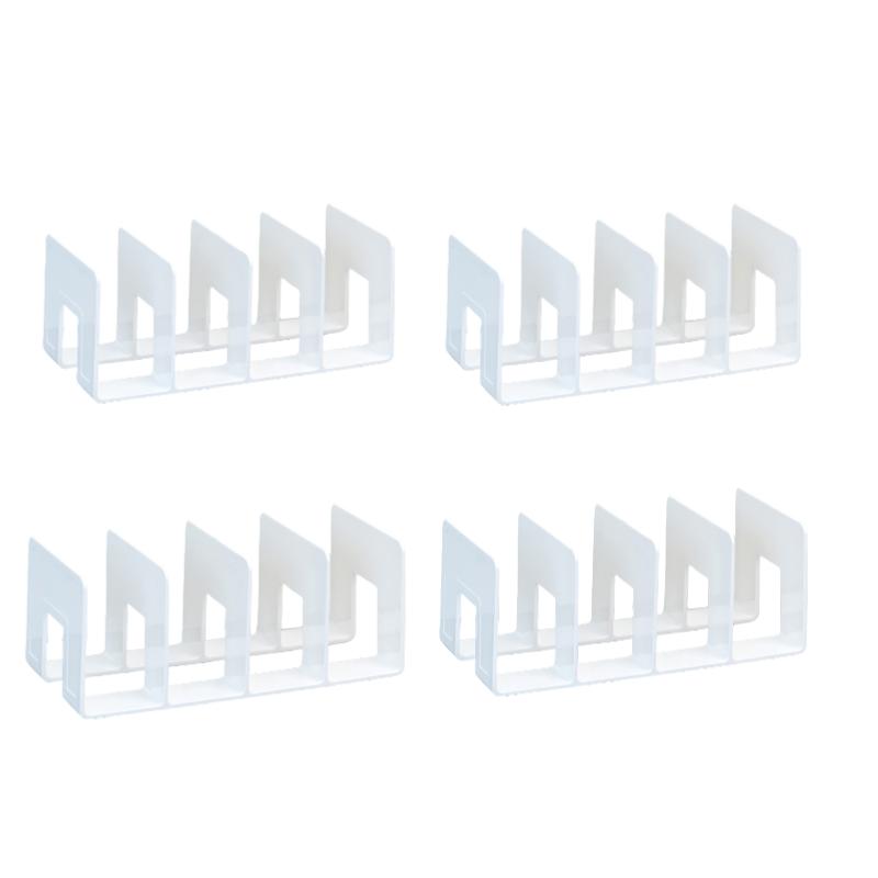 Acrylic handbag storage rack handbag divider organizer luxury bags storage rack for women transparent partition display cabinet