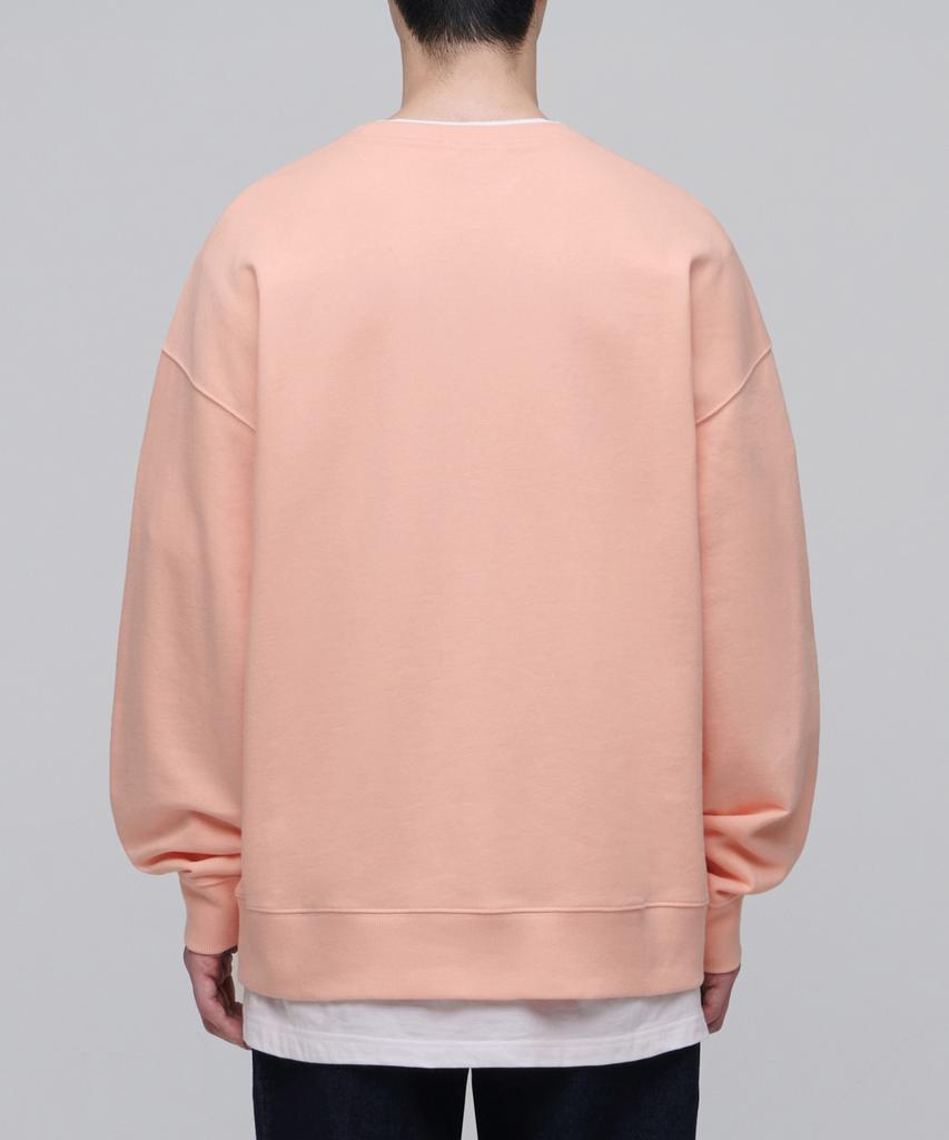 MUSINSA STANDARD Oversized Sweatshirt [Peach]