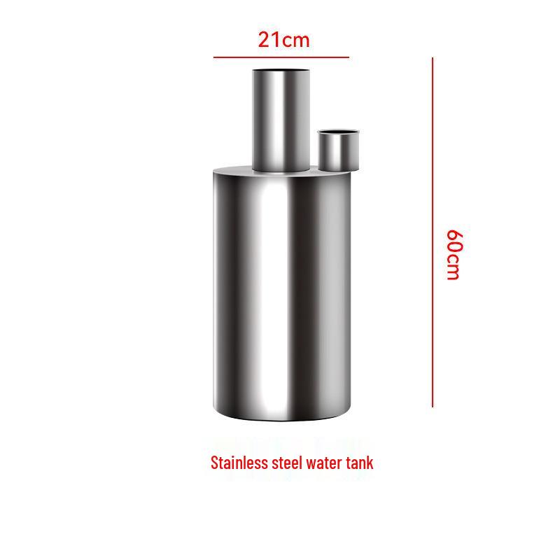 Smokeless Portable Stainless Steel Gasifier Wood Stove - High-Heat, Ideal for Household