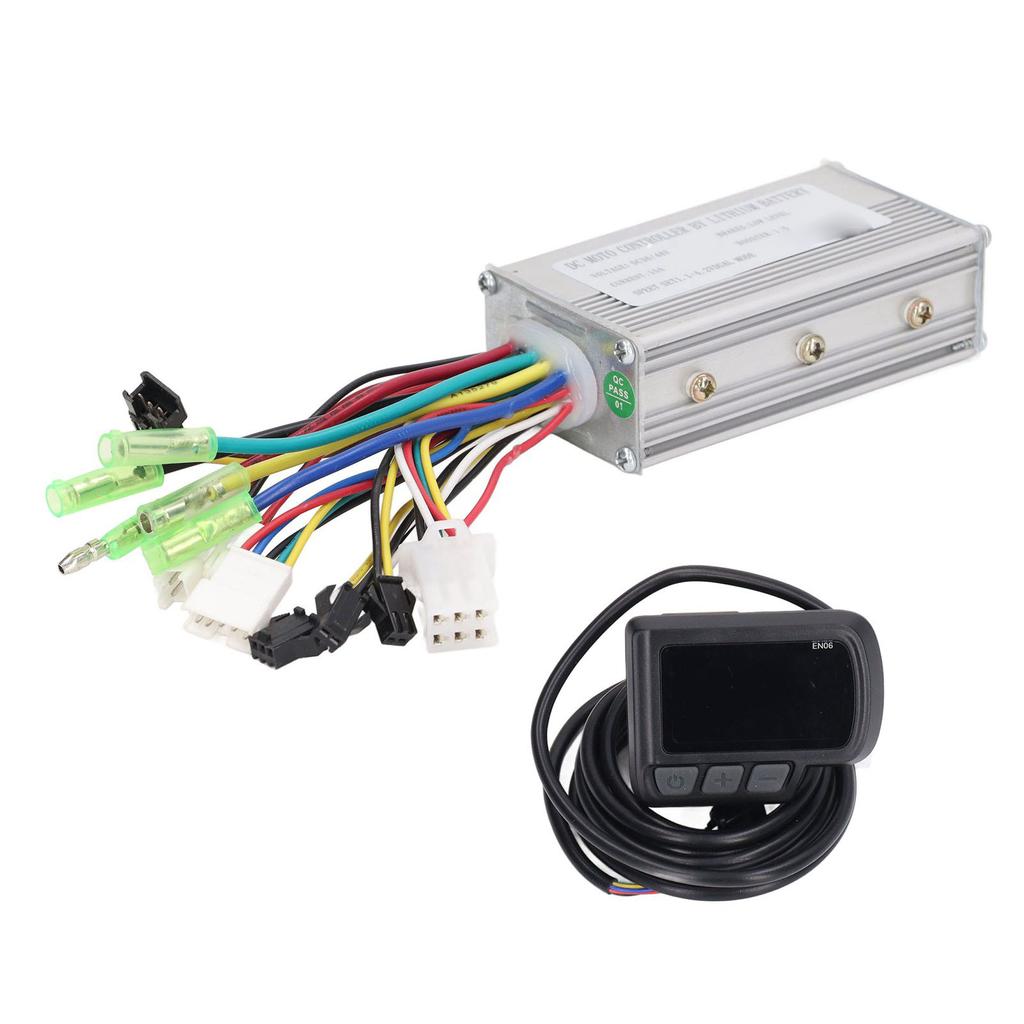15A 36V 48V Brushless Motor Controller Kit with EN06 LCD Display USB Interface Electric Bike
